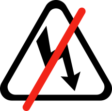 Pictogramme sans électronarcose